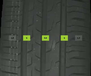 4x Sommerreifen 195/65 R15 91h Continental Ecocontact6 DOT2920 5mm - Bild 4