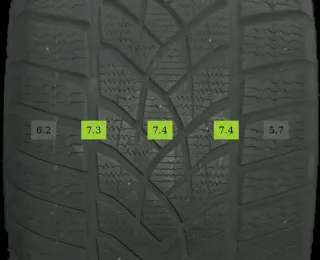 245/55 R17 106H WINTERREIFEN V-KLASSE W447 17 ZOLL ALU KOMPLETTSATZ 6-7MM - Bild 5