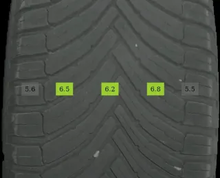 235/55 R19 GANZJAHRREIFEN VOLVO XC90 19 ZOLL ALUFELGEN KOMPLETTSATZ 5-6MM - Bild 6