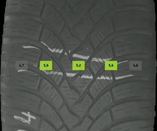 225/50 R17 98V WINTERREIFEN SEAT ATECA 5FP 17 ZOLL ALU KOMPLETTSATZ 5MM - Bild 8