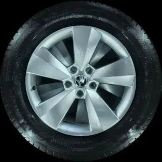 215/65 R17 99H WINTERREIFEN SKODA KODIAQ NS 17 ZOLL ALU KOMPLETTSATZ 5-6MM - Bild 3