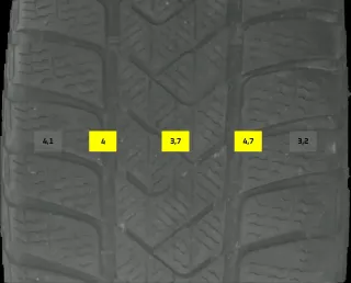 225/45 R18 WINTERREIFEN C-KLASSE W205 18 ZOLL ALUMINIUM KOMPLETTSATZ A2054012802 - Bild 8