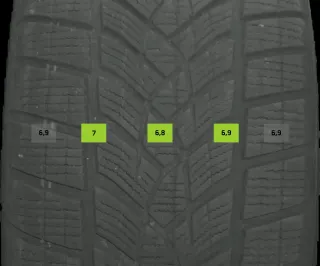 235/55 R19 105V WINTERREIFEN AUDI Q5 FY 19 ZOLL ALU KOMPLETTSATZ 5-6MM - Bild 7