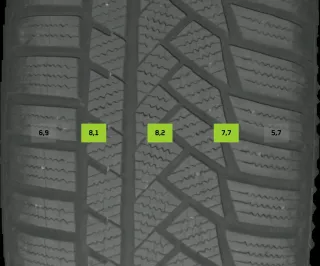 215/60 R18 98H WINTERREIFEN GLA H247 GLB X247 18 ZOLL ALU KOMPLETTSATZ 6-7MM - Bild 6
