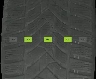 215/55 R17 WINTERREIFEN VW PASSAT 3G 17 ZOLL ALUMINIUM KOMPLETTSATZ 3G0601025C - Bild 5