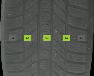 255/55 R19 111V WINTERREIFEN VW TOUAREG III CR 19 ZOLL ALU KOMPLETTSATZ 5-6MM - Bild 8