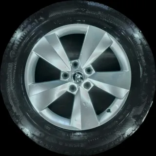 215/65 R17 99H WINTERREIFEN SKODA KODIAQ NS 17 ZOLL ALU KOMPLETTSATZ 5-6MM - Bild 1