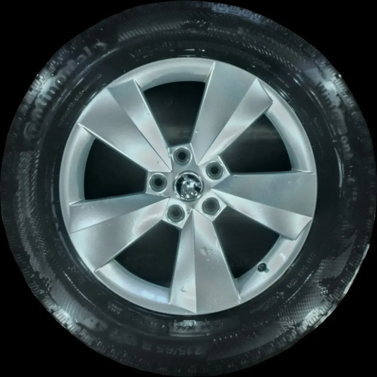 215/65 R17 99H WINTERREIFEN SKODA KODIAQ NS 17 ZOLL ALU KOMPLETTSATZ 5-6MM - Bild 1