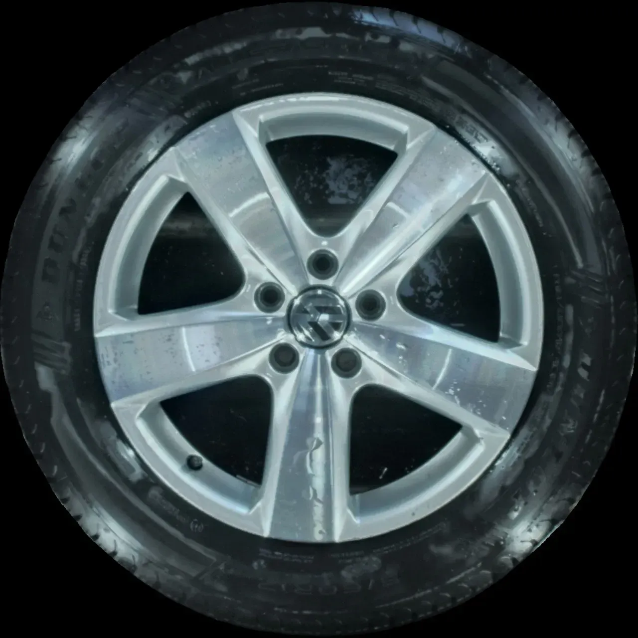 215/60 R17 GANZJAHRREIFEN VW TIGUAN 5N (II) 17 ZOLL ALUMINIUM KOMPLETTSATZ 5MM - Bild 1