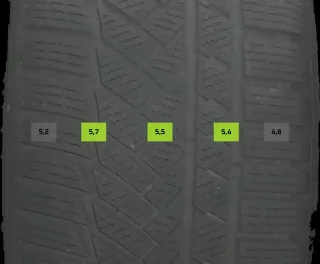 245/45 R19 102V WINTERREIFEN AUDI A6 4K 19 ZOLL ALUMINIUM KOMPLETTSATZ 5-6MM - Bild 7