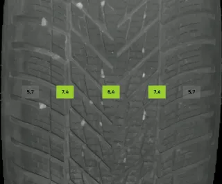 215/55 R17 98V WINTERREIFEN SEAT ATECA 5FP 17 ZOLL ALU KOMPLETTSATZ 6MM - Bild 7