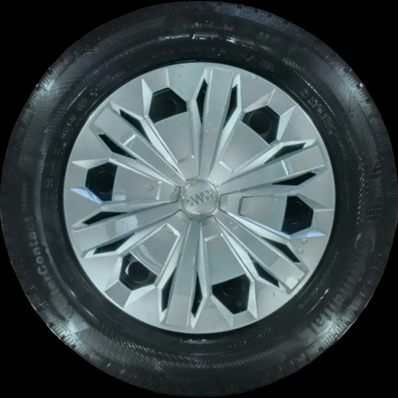 215/65 R17 99H WINTERREIFEN AUDI Q3 F3 17 ZOLL STAHL KOMPLETTSATZ 6-7MM - Bild 1