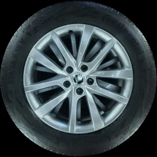 235/55 R18 100V SOMMERREIFEN SKODA KODIAQ NS 18 ZOLL ALU Kompletträder 565601025D - Bild 2