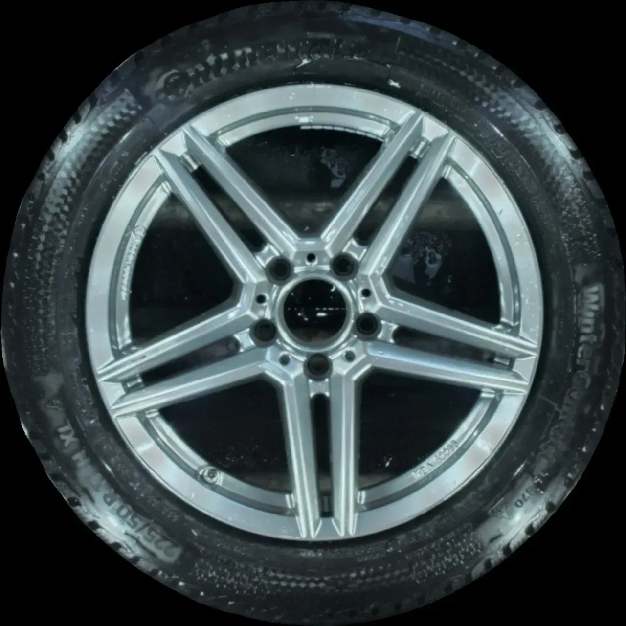 225/50 R17 WINTERREIFEN C-KLASSE W205 17 ZOLL ALUFELGEN KOMPLETTSATZ 7MM - Bild 1