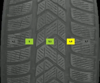 235/60 R18 105V WINTERREIFEN PORSCHE MACAN 95B 18 ZOLL ALU KOMPLETTSATZ 4.71 MM - Bild 7