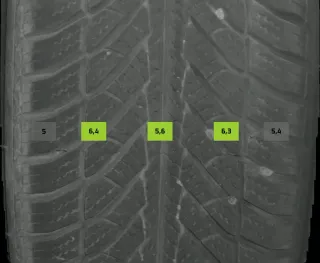 195/55 R16 87H WINTERREIFEN MINI F55 F56 16 ZOLL ALU KOMPLETTSATZ 4-6MM - Bild 6