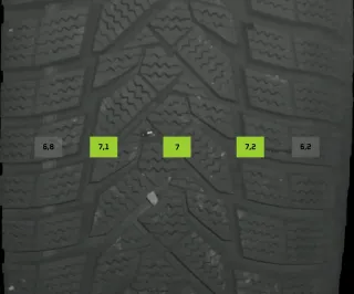 205/55 R16 91H WINTERREIFEN VW GOLF 8 VIII 16 ZOLL STAHL KOMPLETTSATZ 5-6MM - Bild 5