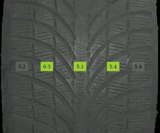 245/45 R20 103V WINTERREIFEN LEXUS LC Z10 20 ZOLL ALU KOMPLETTSATZ 4-5MM - Bild 7
