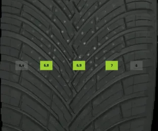 4x Allwetterreifen 225/45 R18 95Y Pirelli Cinturato All Season  DOT 0726 - Bild 4