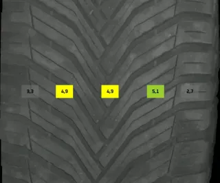 225/50 R17 98V SOMMERREIFEN AUDI A4 8W B9 17 ZOLL ALU KOMPLETTRÄDER 8W0601025E - Bild 7