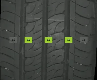 4x Sommerreifen 215/65 R16 107t Goodyear Efficientgrip 5-6mm DOT 3921 - Bild 4