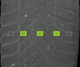 215/55 R17 98V WINTERREIFEN SEAT ATECA 5FP 17 ZOLL ALU KOMPLETTSATZ 6MM - Bild 5