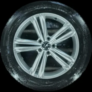 235/55 R18 WINTERREIFEN VW TIGUAN 5N 18 ZOLL ALUMINIUM KOMPLETTSATZ 5NA601025M - Bild 1