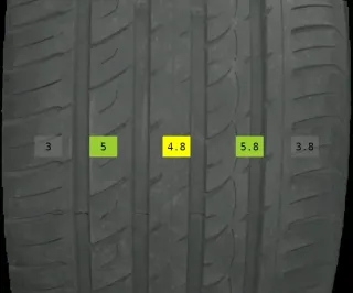 275/40 R18 103Y Sommerreifen Radar  4mm DOT 0123 - 2 REIFEN - Bild 1