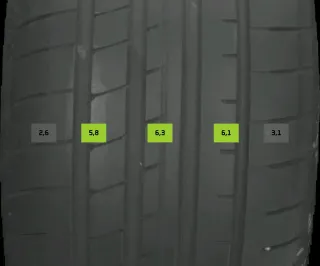 4x Sommerreifen 245/40 R19 94W Goodyear Eagle F1 DOT 22 4-5mm - Bild 3