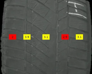 255/50 R19 WINTERREIFEN BMW X5 F15 M-FELGEN 19 ZOLL ALU KOMPLETTSATZ 7846786 - Bild 8