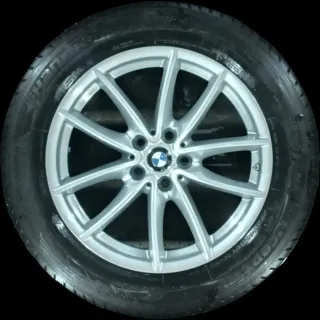 225/60 R18 104H WINTERREIFEN BMW X3 G01 18 ZOLL ALUMINIUM KOMPLETTSATZ 6-7MM - Bild 1