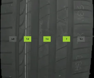 2x Sommerreifen 245/35 R19 93y Imperial Ecosport 2 DOT3725 5mm - Bild 5