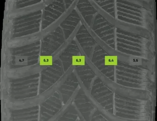 195/60 R16 89H WINTERREIFEN SKODA KAMIQ NW 16 ZOLL ALU KOMPLETTSATZ 5-7MM - Bild 8