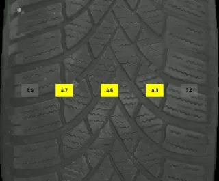 215/65 R17 WINTERREIFEN VW TIGUAN 5N (II) 17 ZOLL ALU KOMPLETTSATZ 5NA071497 - Bild 7