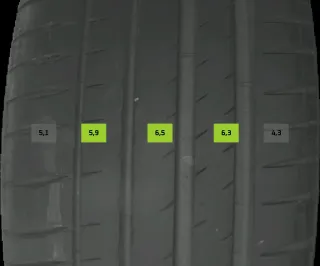 2x Sommerreifen 265/30 R20 94Y Michelin Pilotsport4s 1123 1123 5.64 5.61 0 0 - Bild 2