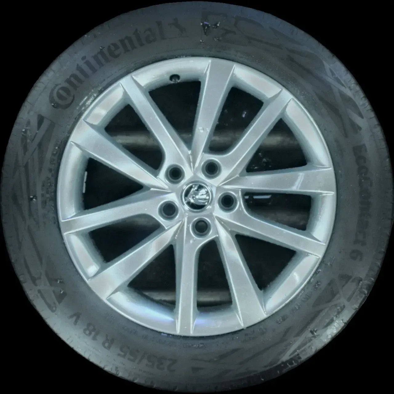 235/55 R18 100V SOMMERREIFEN SKODA KODIAQ NS 18 ZOLL ALU Kompletträder 565601025D - Bild 1