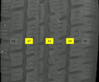 205/65 R16 107T GANZJAHRREIFEN MB VITO W447 16 ZOLL STAHL KOMPLETTSATZ 3.97 4.8 - Bild 5