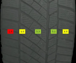 255/35 R19 96V WINTERREIFEN AUDI A5 8T 19 ZOLL ALU KOMPLETTSATZ 4-5MM - Bild 8