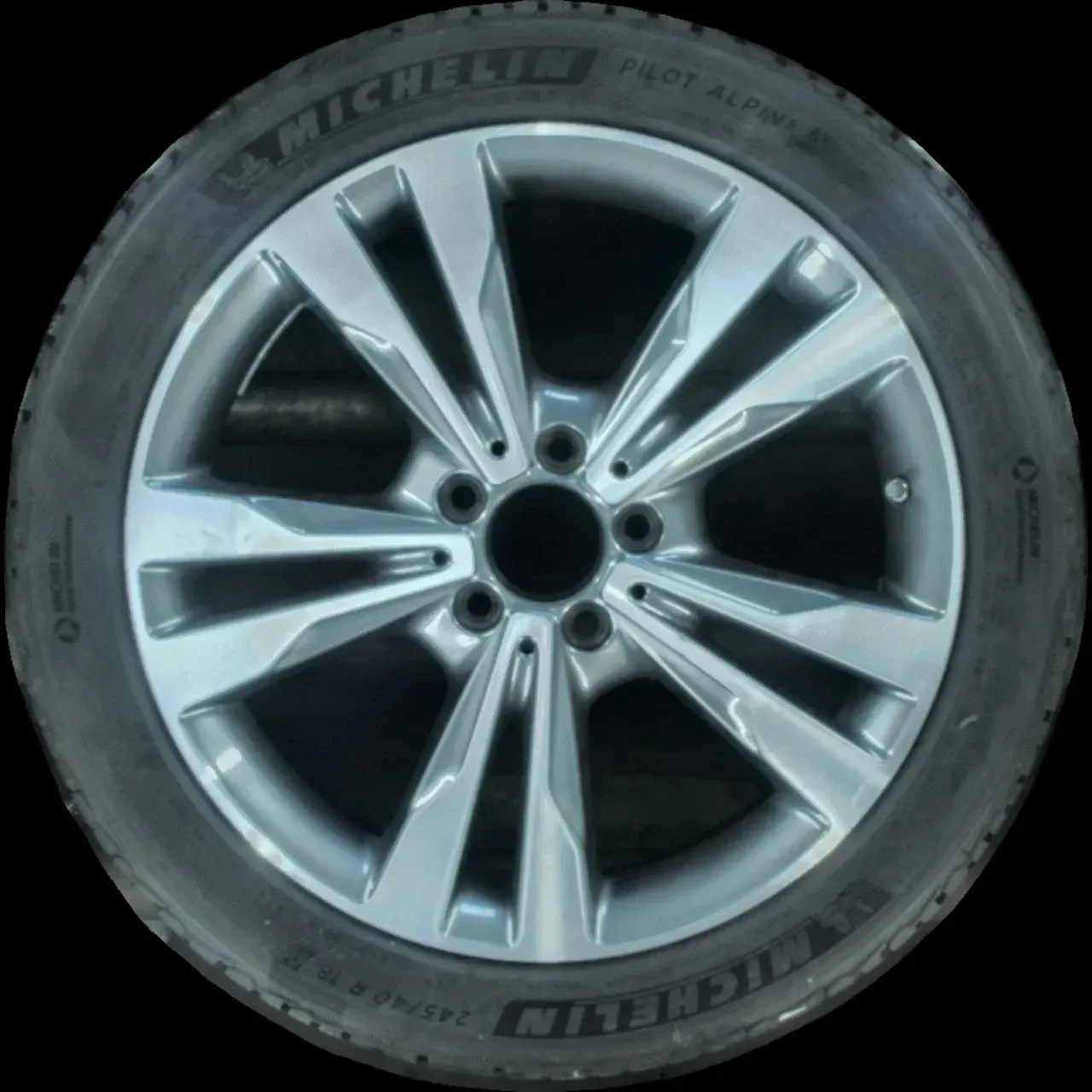 245/40 R18 97V WINTERREIFEN C-KLASSE W205 18 ZOLL ALUMINIUM 5MM - EINZELRAD - Bild 1