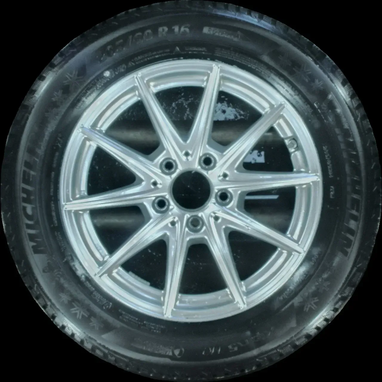205/60 R16 92H WINTERREIFEN MERCEDES CLA X117 16 ZOLL ALU KOMPLETTSATZ 5MM - Bild 1