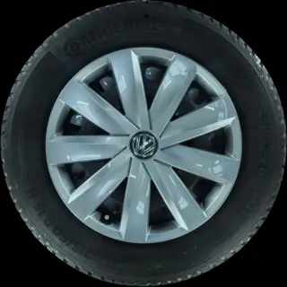 215/60 R16 95H WINTERREIFEN VW PASSAT 3C 16 ZOLL STAHL KOMPLETTSATZ 5-6MM - Bild 4
