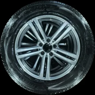 235/60 R18 103H WINTERREIFEN GLC W253 18 ZOLL ALUMINIUM KOMPLETTSATZ 4MM - Bild 2