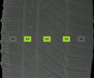 245/45 R19 102V WINTERREIFEN AUDI A6 4K 19 ZOLL ALUMINIUM KOMPLETTSATZ 5-6MM - Bild 8