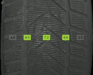 245/45 R20 103V Winterreifen Audi Q5 8R 20 Zoll Alu Komplettsatz 6mm - Bild 7