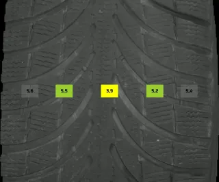 255/45 R20 WINTERREIFEN Q5 FY 20 ZOLL ALUMINIUM KOMPLETTSATZ 5-6MM 80A601025L - Bild 5