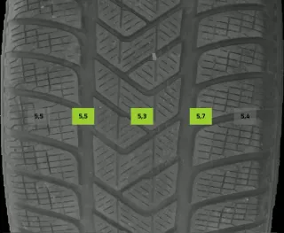 235/60 R18 105V WINTERREIFEN PORSCHE MACAN 95B 18 ZOLL ALU KOMPLETTSATZ 4.71 MM - Bild 5