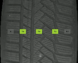 225/50 R17 94H Winterreifen AUDI A4 8W B9 17 Zoll Aluminium Komplettsatz 4-6mm - Bild 6