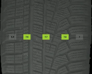 225/60 R18 104H WINTERREIFEN BMW X3 G01 18 ZOLL ALUMINIUM KOMPLETTSATZ 6-7MM - Bild 6