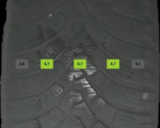 205/55 R16 91H WINTERREIFEN SEAT LEON KL 16 ZOLL ALU KOMPLETTSATZ 5MM - Bild 8