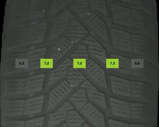 205/55 R16 91H WINTERREIFEN VW GOLF 8 VIII 16 ZOLL STAHL KOMPLETTSATZ 5-6MM - Bild 6